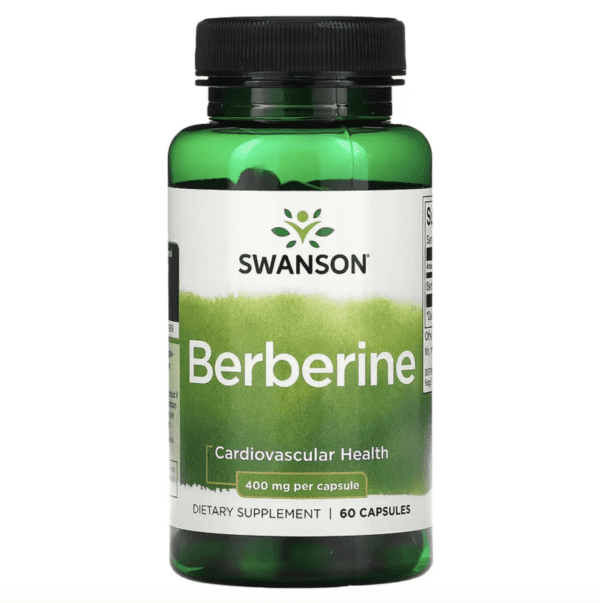 Berberina 400 mg 60 cápsulas SWANSON